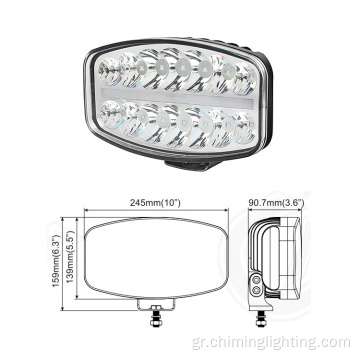 Chiming Hot Sale 10 ίντσες 12-24V 50W Emark IP 67 LED LIGHT LIGH